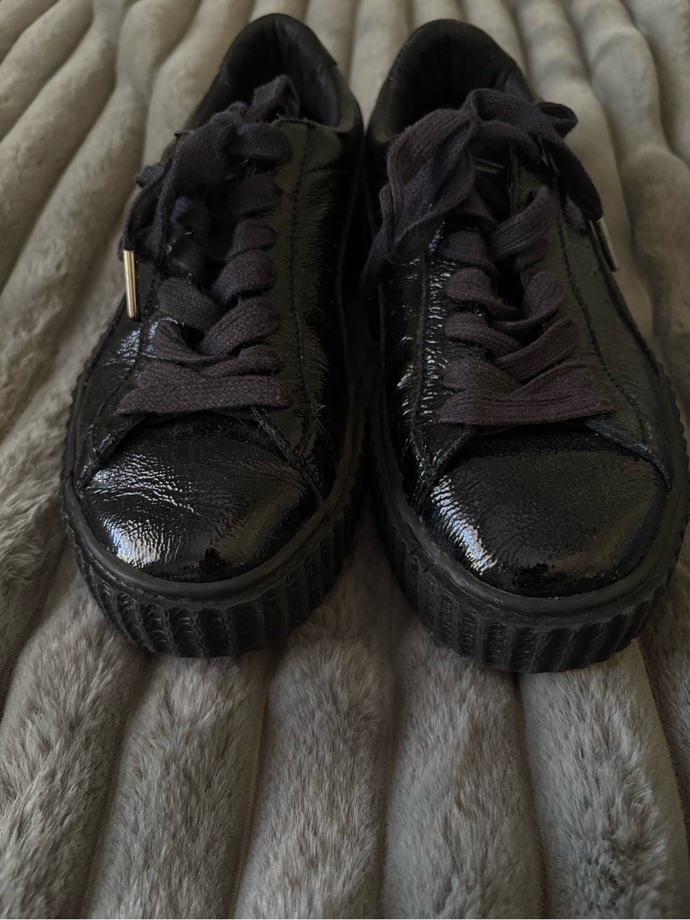 PUMA x FENTY creeper wrinkled patent sneakers - Picture 7 of 10